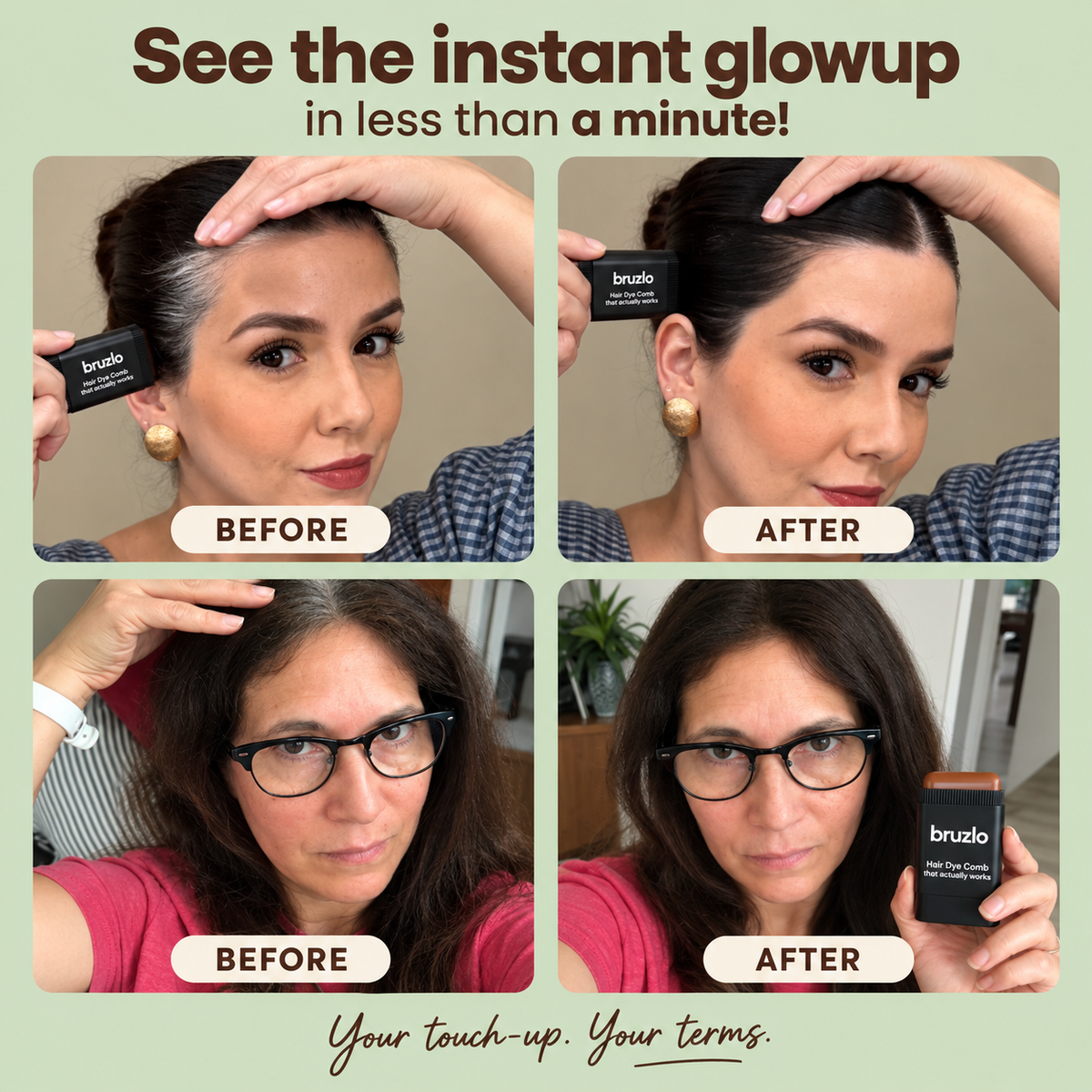 Bruzlo™ Instant Gray Coverage Stick