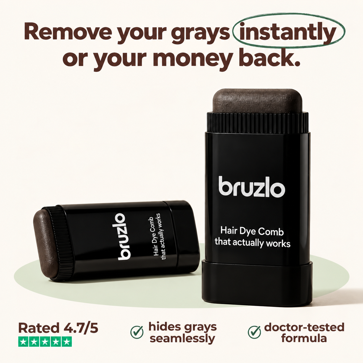 Bruzlo™ Instant Gray Coverage Stick